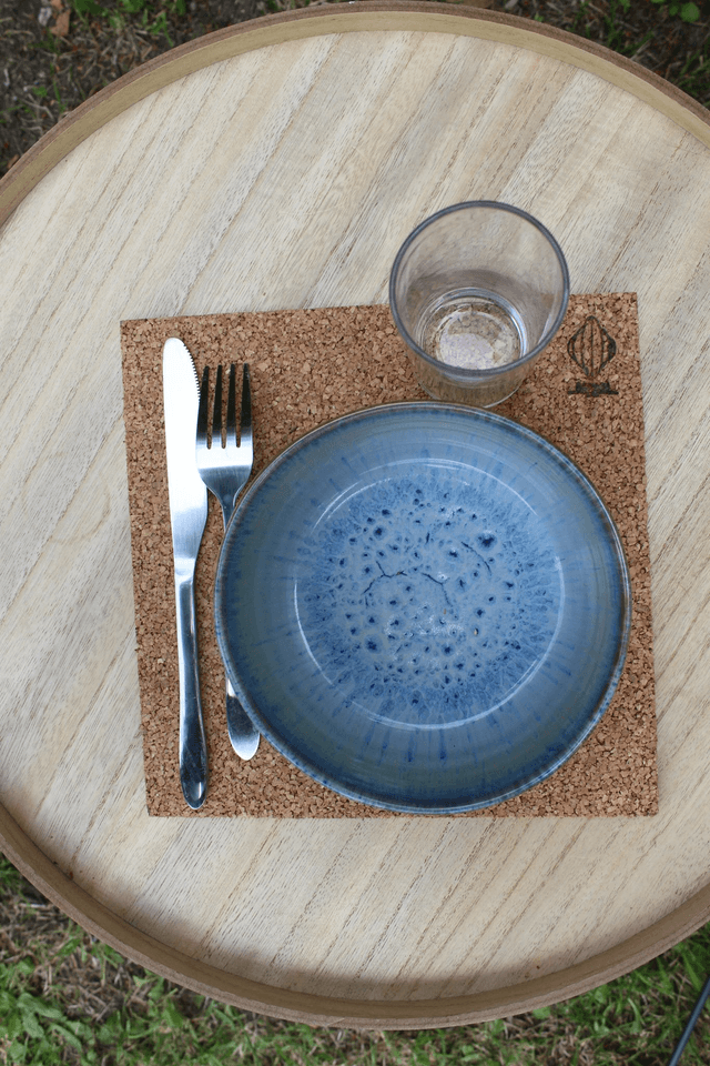 SETS DE TABLES 100 % LIEGE x2