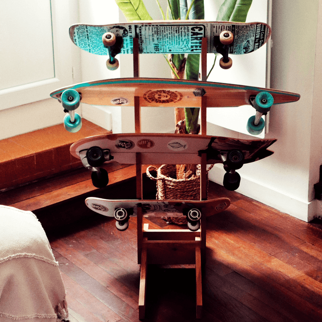 RACK SKATES A POSER